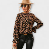 Kayla - Leopard Print Blouse