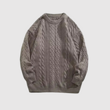 Daniel – Klasický svetr s pleteným vzorem