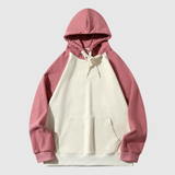 Daniel – Mikina s barevným blokem a texturou rybí kůže