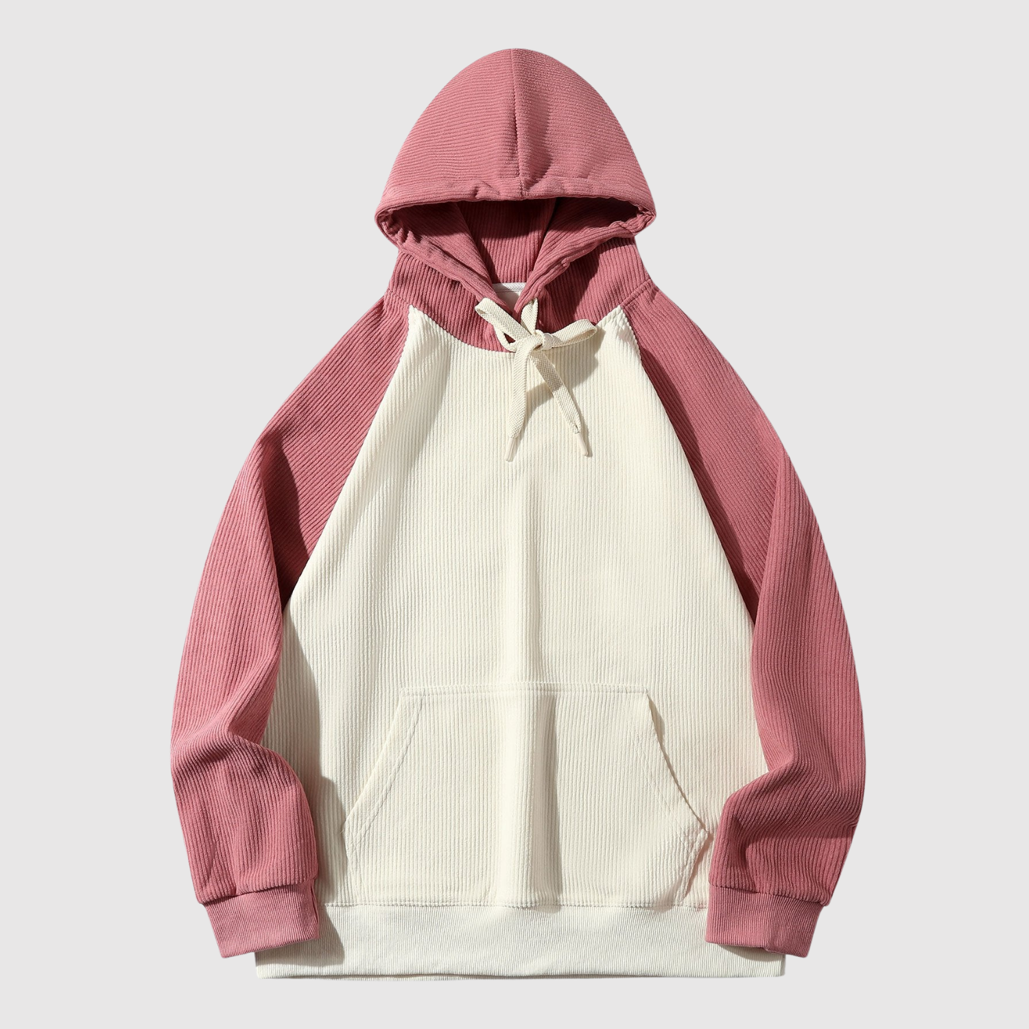 Daniel – Mikina s barevným blokem a texturou rybí kůže