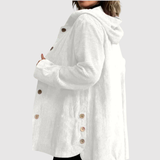 Jelena – Dlouhý kabát s sametovým vzorem