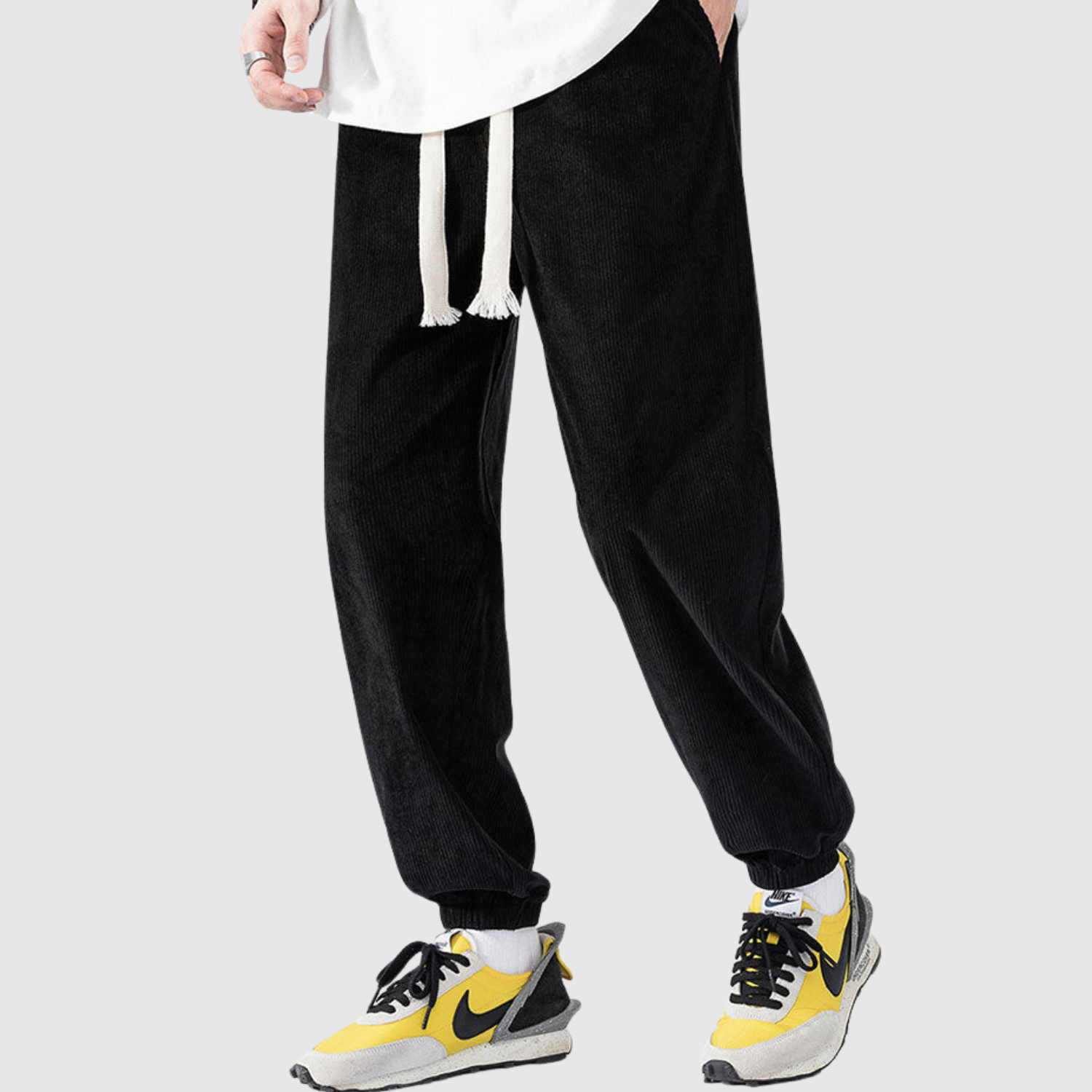 Denis – Velurové kargo kalhoty