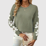 Nora – Svetr s barevnými rukávy