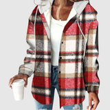 Nina - Stylová dámská košile s kapucí