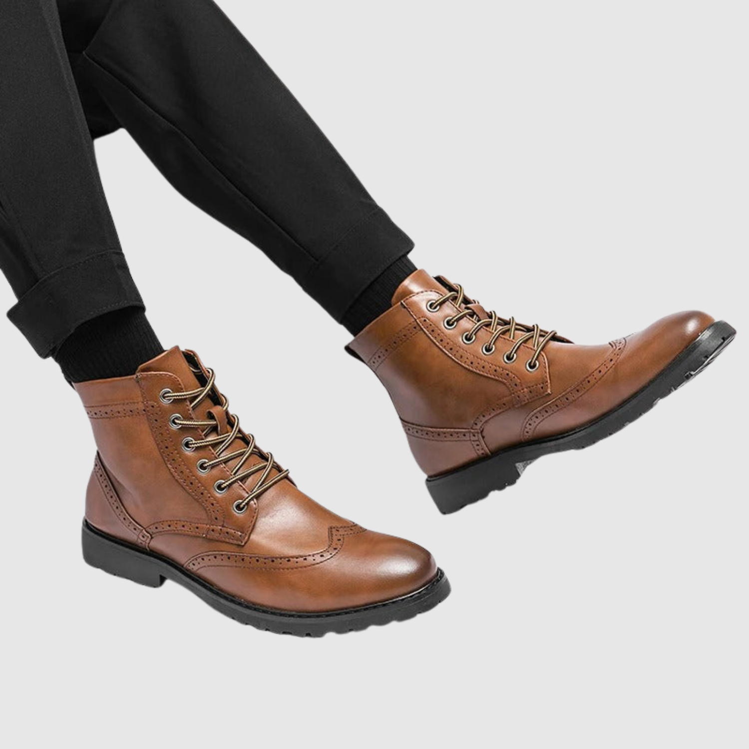 Viktor – Klasické šněrovací kožené boty
