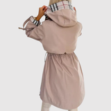 Jelena – Dlouhý kabát s kapucí a opaskem