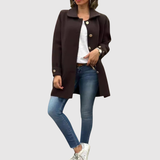 Jelena – Krátký kabát s knoflíkovým zapínáním