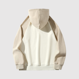 Daniel – Mikina s barevným blokem a texturou rybí kůže