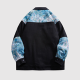 Šimon – Městská bunda s barevným potiskem