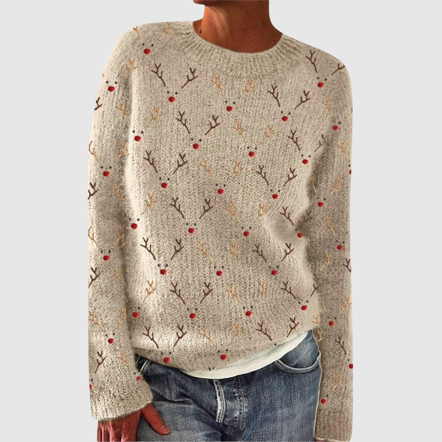 Nora – Zimní motivy svetr