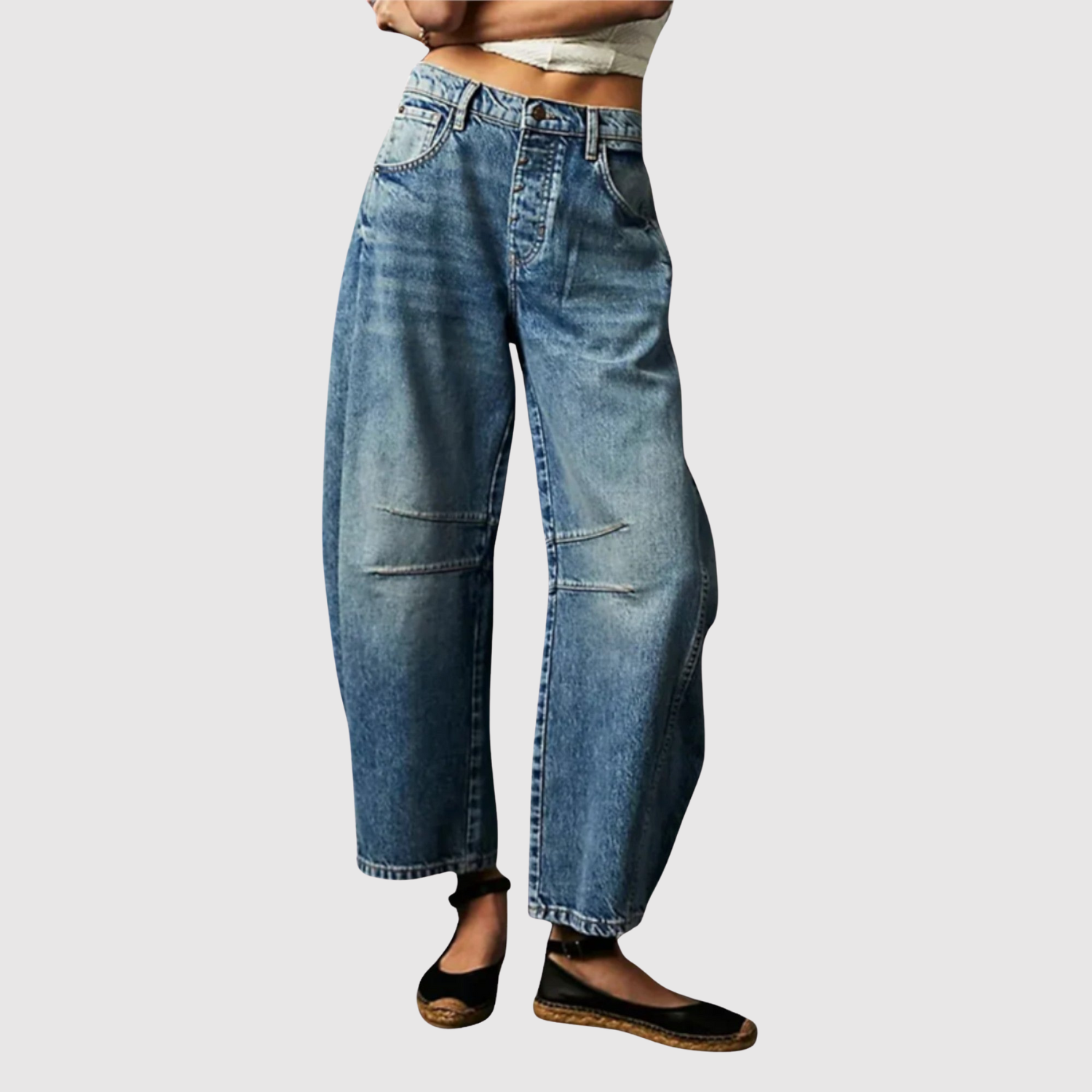 Kira – Městské džíny s volným střihem