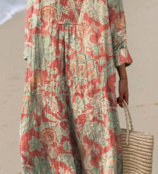 Ellis - Retro květinové šaty