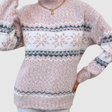 Nora – Elegantní svetr s nordickými vzory