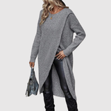 Nora – Stylová asymetrická tunika s dlouhými rukávy