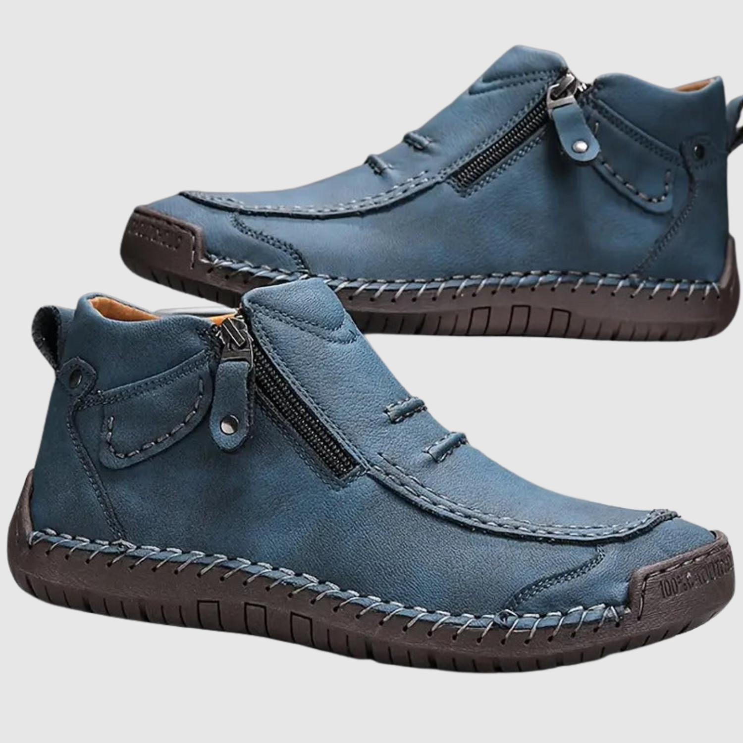 Oskar - Komfortní pánské boty se zipem