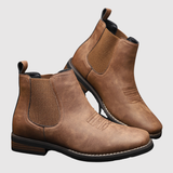 Oskar - Stylové podzimní boty s elastickými bočními panely