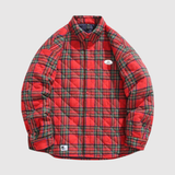 "Šimon – Károvaná košile s podšívkou" can be rewritten as "Šimon – Károvaná košile s komfortní podšívkou".