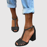 Teodora - Elegantní T-páskové sandály