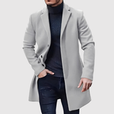 Šimon – Elegantní pánská středně dlouhá tweedová bunda