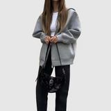 Nina – Fleecová zimní bunda s kapucí