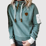 Nina – Komfortní sportovně-elegantní mikina s kapucí