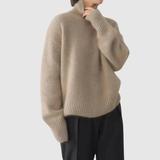 Nora - Hřejivý svetr s vysokým límcem