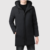 Marek – Dlouhá zimní bunda s elegantním minimalistickým stylem