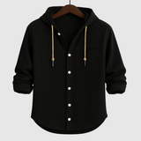 Adrian - Pánská košile s kapucí v casual stylu