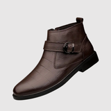 Oskar – Klasické kožené boty s přezkou