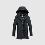 Marek – Stylový zimní kabát s kapucí