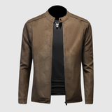 Dorian – Moderní minimalistická kožená bunda s elegantní siluetou