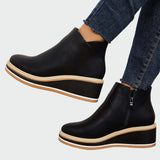 Kožené ortopedické boty