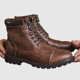 Oskar - Tradiční pánské kožené boty na šněrování