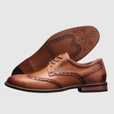 Viktor – Pánské klasické kožené brogue boty