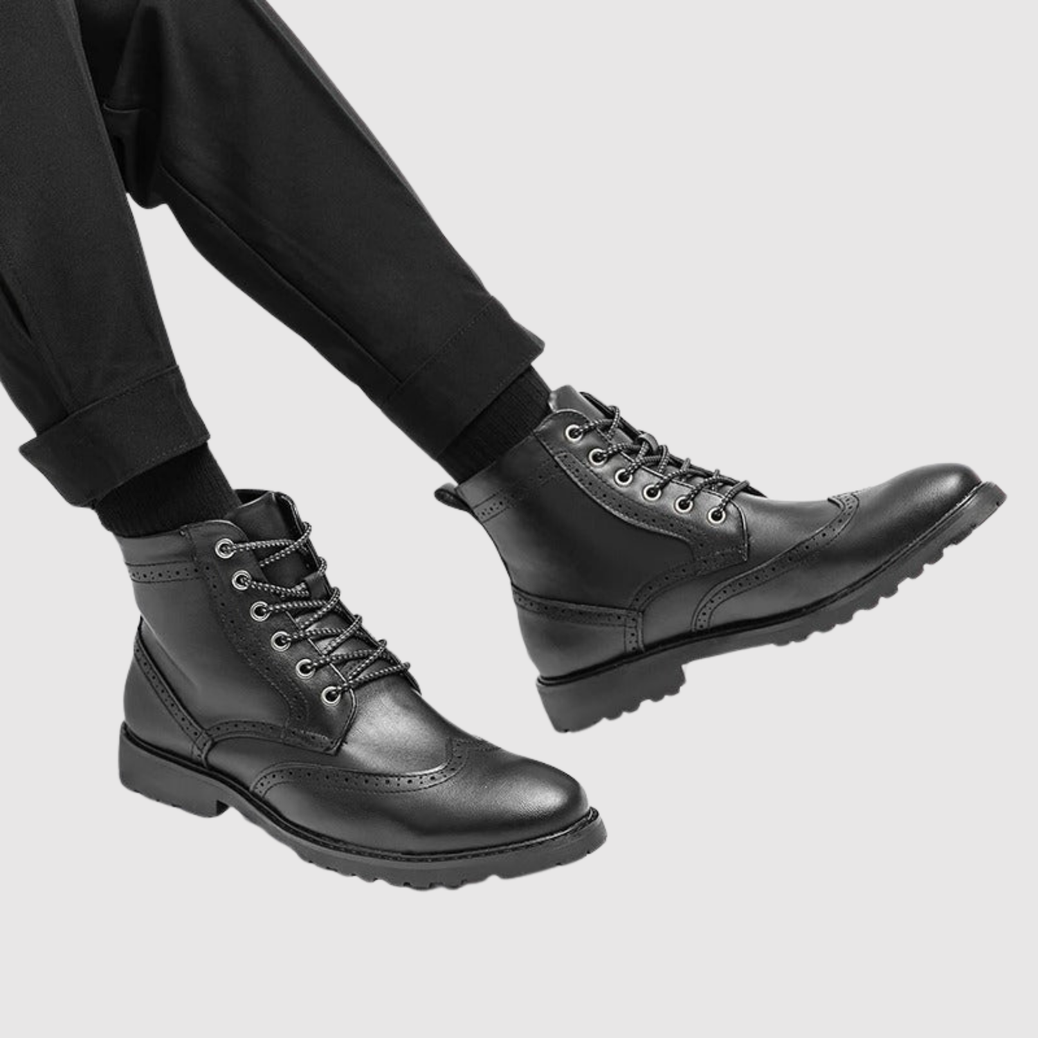 Viktor – Klasické šněrovací kožené boty