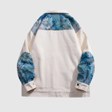 Šimon – Městská bunda s barevným potiskem