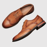 Viktor – Pánské klasické kožené brogue boty