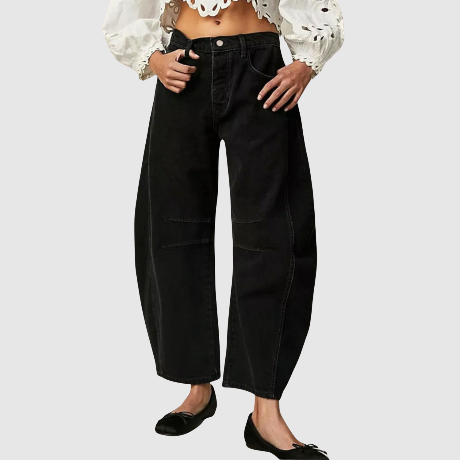 Kira – Městské džíny s volným střihem