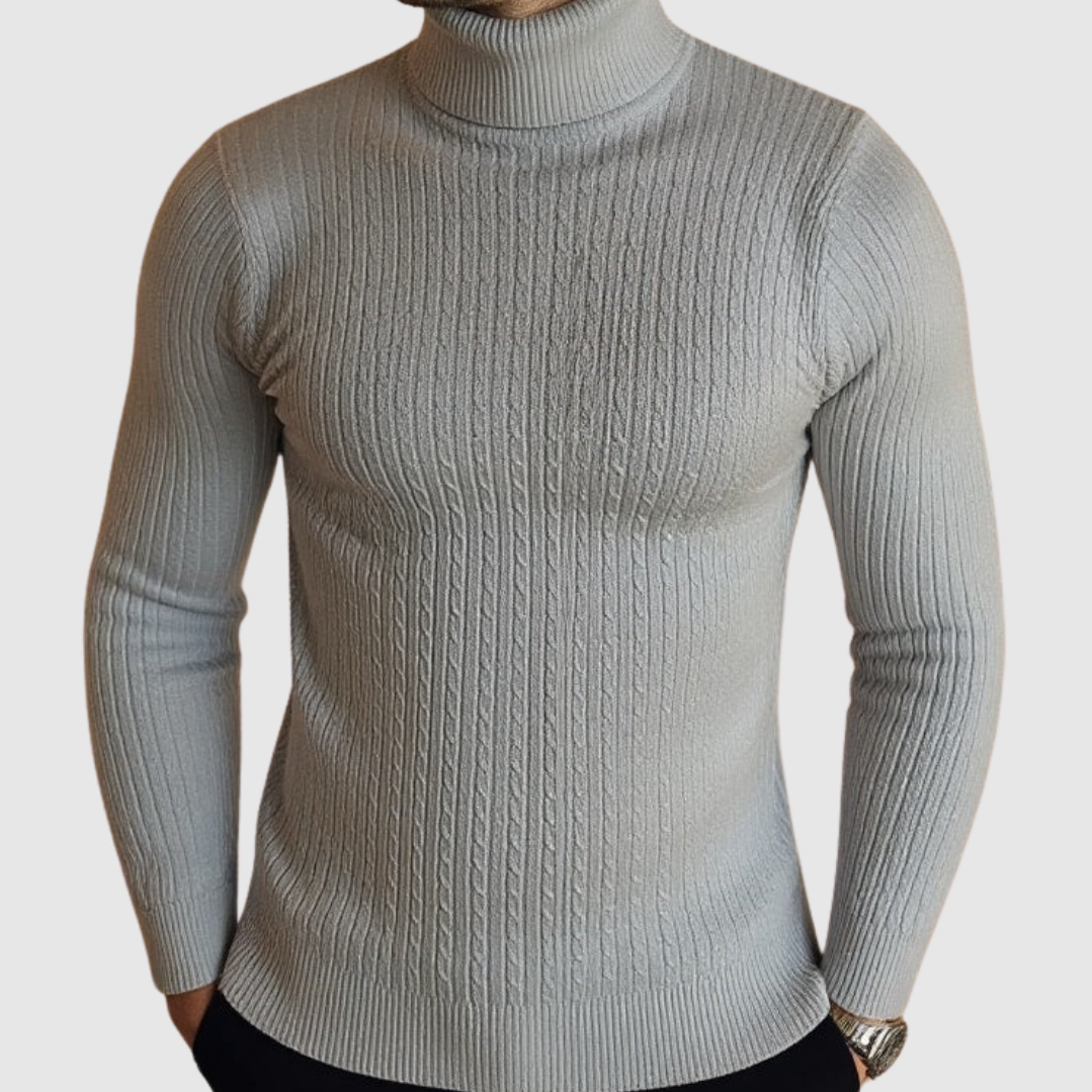 Adrian - Stylový Pulovr v Arktickém Designu