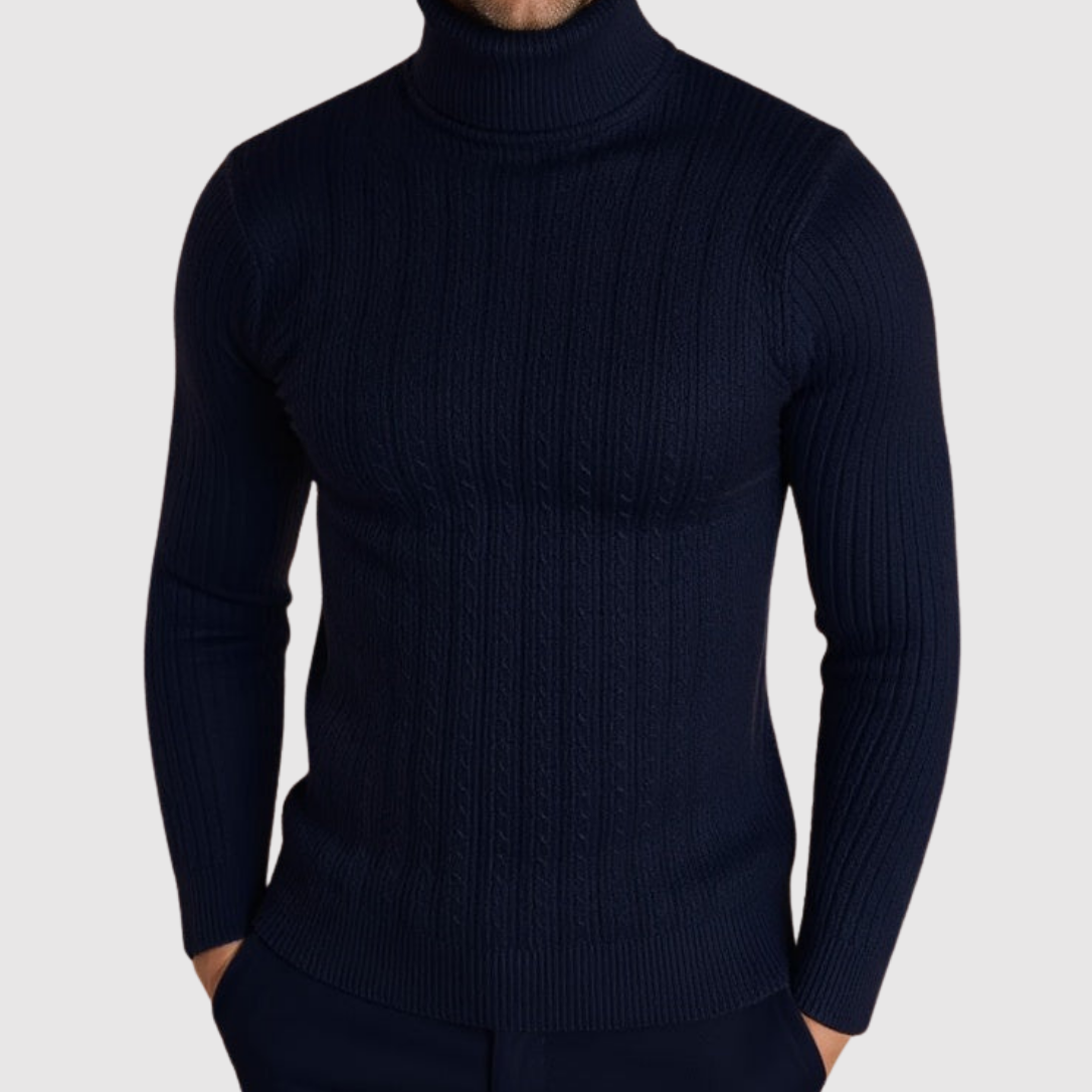 Adrian - Stylový Pulovr v Arktickém Designu