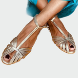 Lara – Sandály s metalickým efektem