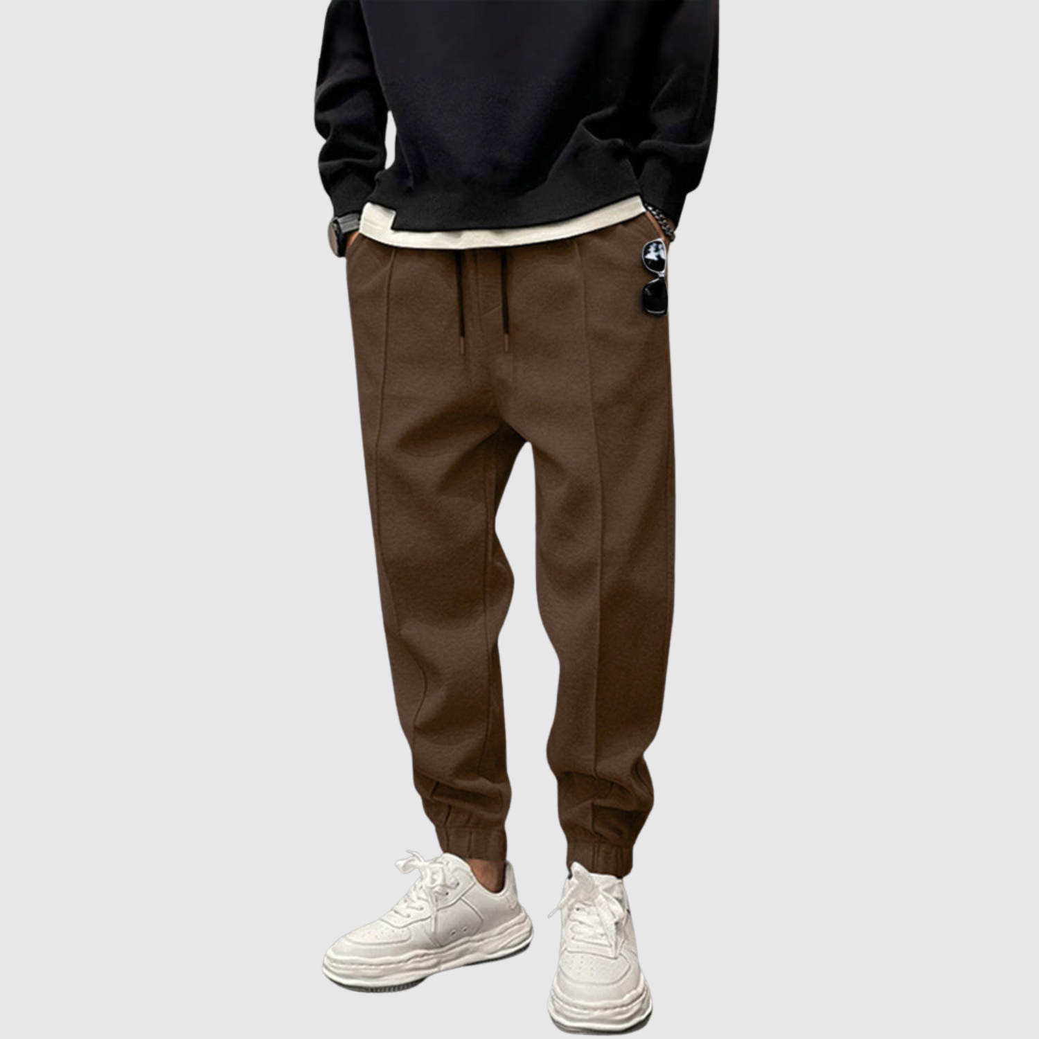 Leo – Pohodlné joggingové kalhoty s volným střihem