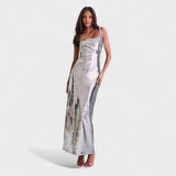 Večerní šaty Sparkle Silver - Speciální noční kolekce