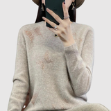 Nora – Pletený svetr s jemným hvězdným motivem