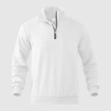 Daniel - Prémiový pletený svetr s krátkým zipem