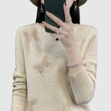 Nora – Pletený svetr s jemným hvězdným motivem