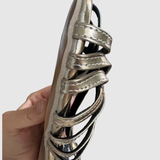 Lara – Sandály s metalickým efektem