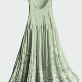 Šaty s anglickou krajkovou výšivkou