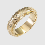 Valérie – Zlato prsten s květinovým vzorem