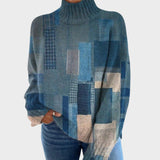 Alexandra - Umělecký pletený svetr s jedinečným designem